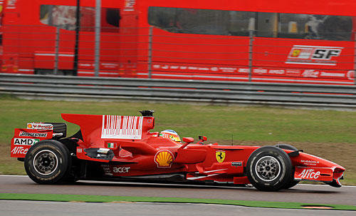 Bortolotti im Ferrari F2008