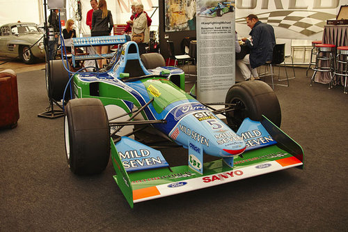 Schumachers Benetton B194 auf der IAA 