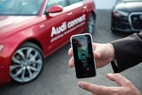 Ferngesteuert quer- und längs einparken Audi ferngesteuert einparken 2017