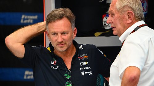 Nach Horners Aus bei Red Bull Christian Horner und Helmut Marko in der Red-Bull-Box