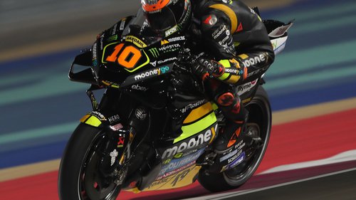 MotoGP-Qualifying Katar Luca Marini feierte in Katar seine zweite MotoGP-Pole, und das in Rekordzeit
