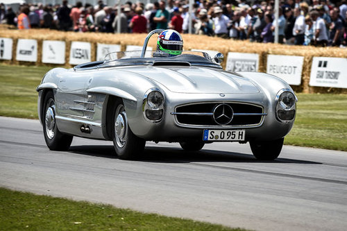 Goodwood: Klassik-Racer von Mercedes Mercedes 300 SLS 1957
