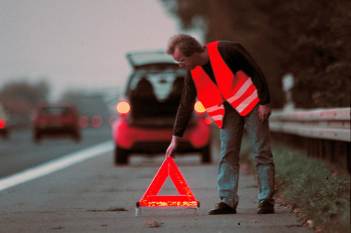 Haftung bei Unfall auf dem Pannenstreifen