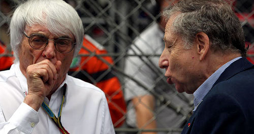 Formel 1: News Bernie Ecclestone, Jean Todt, Monte Carlo 2014