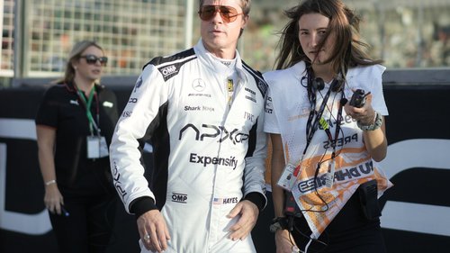 Brad Pitt zu F1-Fahrern Brad Pitt spielt im neuen Hollywood-Blockbuster "F1" einen Formel-1-Piloten