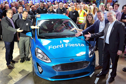 Neuer Ford Fiesta: Produktionsstart Ford Fiesta Produktionsstart 2017