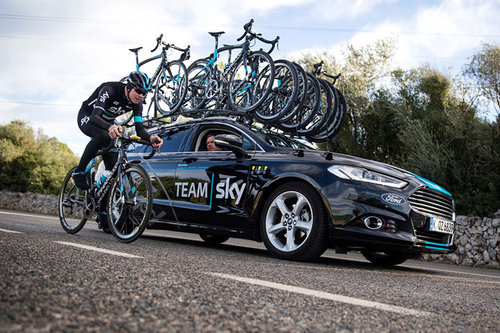 Ford wird Partner von Radsport-Team Sky 