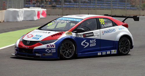 WTCC: News Dusan Borkovic, Honda Civic TC1, Proteam Racing, Marrakesch, WTCC 2015