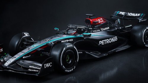 Mercedes W15 Der neue Mercedes W15 für die Formel-1-Saison 2024