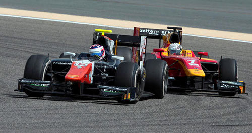 GP2: Montmeló Rene Binder, Trident, GP2, Bahrain 2015