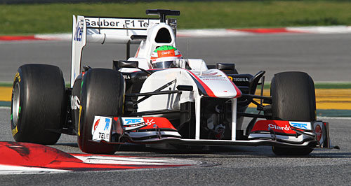 Formel 1: Testfahrten Barcelona