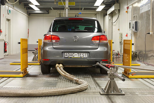 VW-Diesel-Umrüstung: positiver ADAC-Test VW Golf Abgas Test ADAC