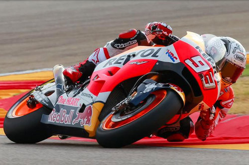 Motorrad-WM: Alcañiz Marc Marquez MotoGP 2016