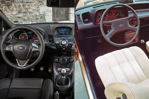 AUTOWELT | Vergleich: Ford Fiesta ST200 vs. Ford Fiesta 1976 | 2016 Ford Fiesta ST200 2016