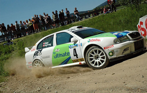 RALLYE | ORM 2015 | 20 Jahre Wechselland-Rallye Sieger 2005 - 1. Tageswertung - Doppelreiter im Skoda Octavia WRC
