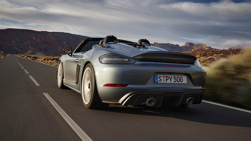 Süßer Abschied: Porsche 718 Spyder RS 