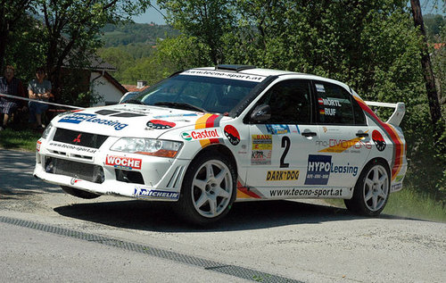 RALLYE | ORM 2015 | 20 Jahre Wechselland-Rallye Sieger 2005 - 2. Tageswertung - Achim Mörtl im Mitsubishi Evo VII Gr. A