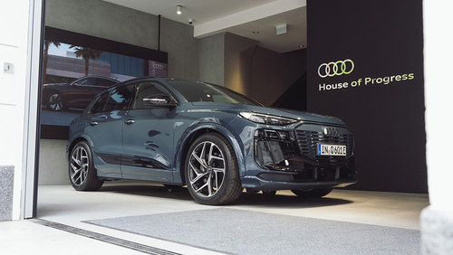 Österreich-Premiere für den neuen Audi Q6 e-tron 