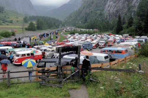 9. VW Bulli Treffen am Großglockner