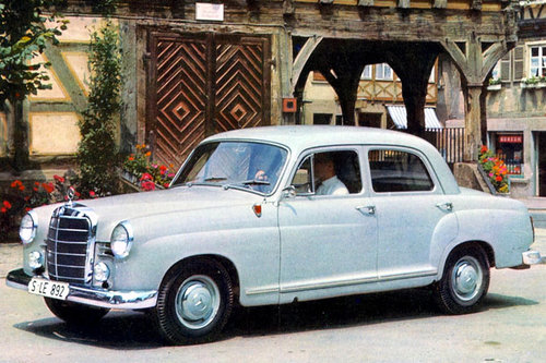 Oldtimer-Preisentwicklung im Jahr 2016 Mercedes-Benz 190 W121 Ponton 1956
