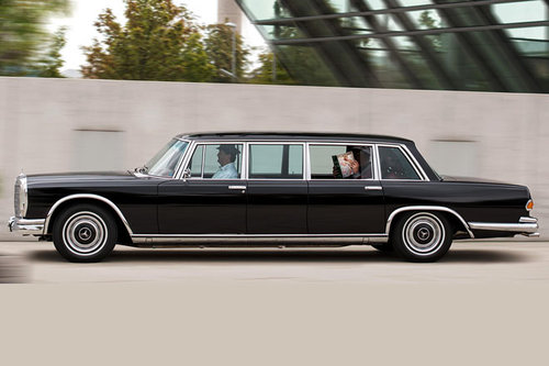 Restauriert: Hugh Hefners Mercedes 600 Mercedes 600 Pullman 1967