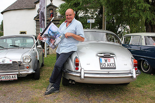 Oldtimerfahrt mit Wolfgang Böck