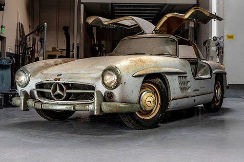 Scheunenfund: zwei echte Mercedes 300 SL