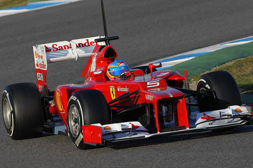 Formel 1-Testfahrten Jerez de la Frontera
