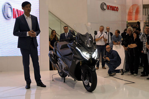 Intermot 2016: Kymco AK 550 Kymco AK 550 2016