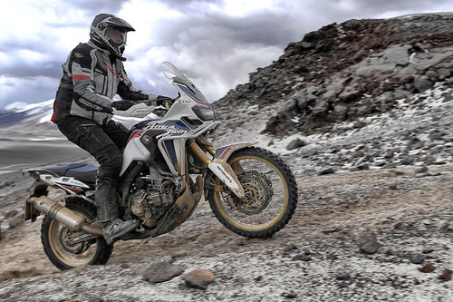 Honda Africa Twin: Höhenrekord Honda CFR1000L Africa Twin Chile 2017