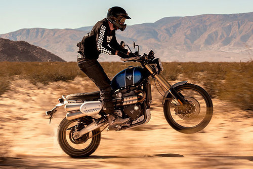 Triumph Scrambler 1200 XE - erster Test Triumph Scrambler 1200 XE