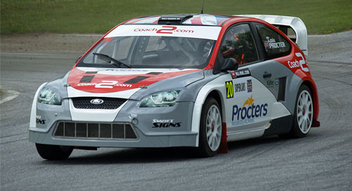 Rallycross-ÖM: Wachauring/Melk Kevin Procter, Ford, Rallycross