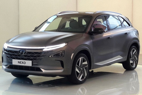 Erster Blick auf den Hyundai Nexo Hyundai Nexo 2018