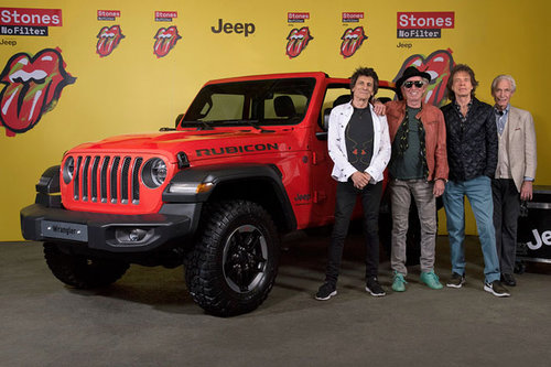 Jeep und Rolling Stones: Partnerschaft
