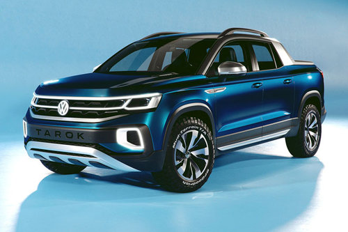 VW Tarok: Pick-up mit variabler Ladefläche VW Tarok Pick-up 2018