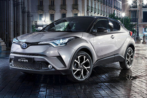 Toyota C-HR - erster Test Toyota C-HR Test 2016