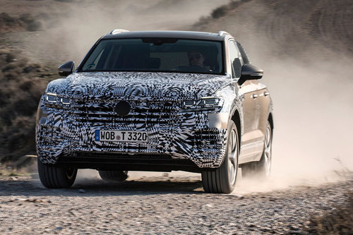 VW Touareg - Test Vorserienmodell VW Volkswagen Touareg 2018