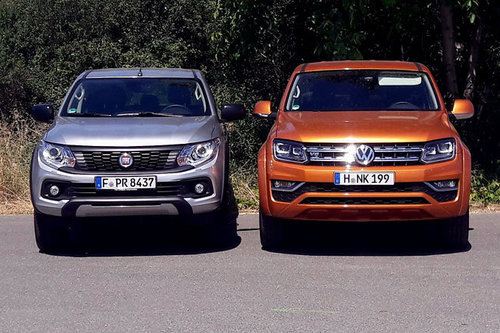 Pick-up Vergleich: VW Amarok und Fiat Fullback Fiat Fullback VW Amarok 2018