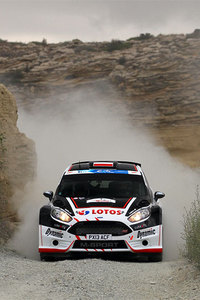  Kajetan Kajetanowicz, Ford Fiesta R5, Rallye-EM, Zypern 2014