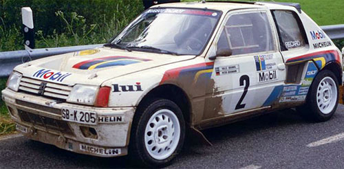  Kalle Grundel, Peugeot 205 T16