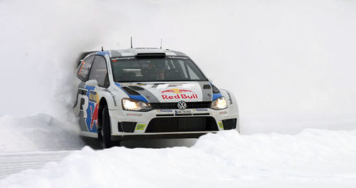 WRC: Schweden-Rallye Jari-Matti Latvala, Miikka Anttila, Volkswagen Polo WRC, Sweden-Rallye 2013