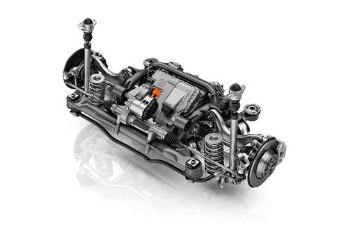 ZF integriert E-Antrieb in Hinterachse ZF mSTART Hinterachse 2017