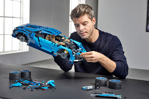 Bugatti Chiron als Lego-Bausatz
