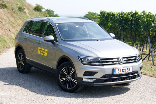 VW ruft Tiguan und Touran zurück VW Tiguan 2018