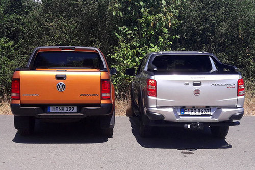 Pick Up Vergleich Vw Amarok Und Fiat Fullback 4wd Tests 4wd Motorline Cc