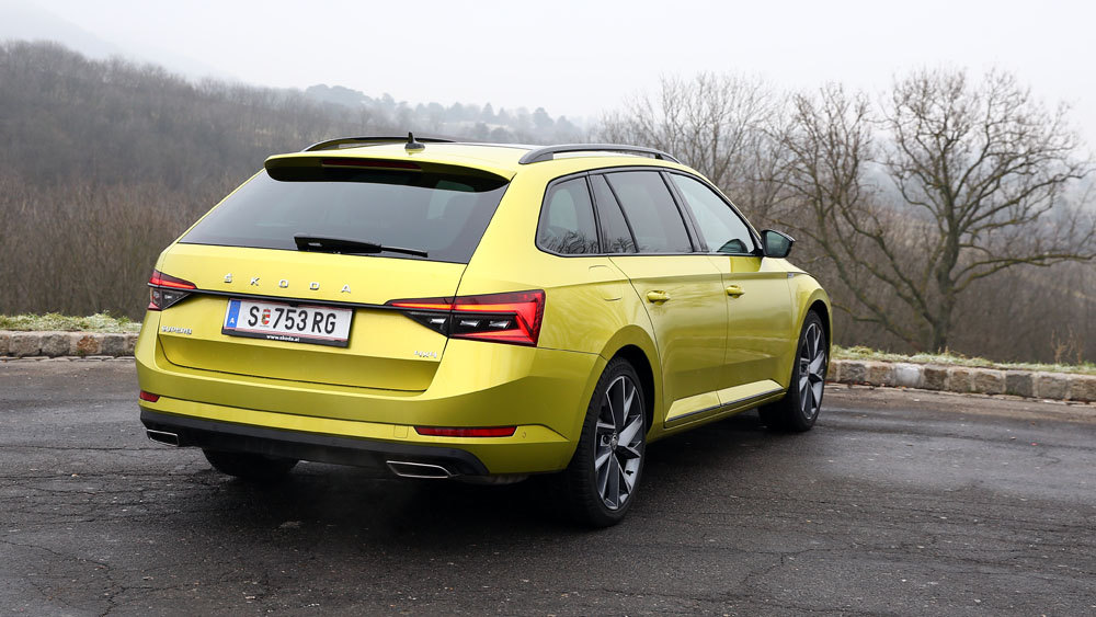 Skoda Superb Combi 2,0 TSI 4x4 Sportline – Im Test - Autotests ...