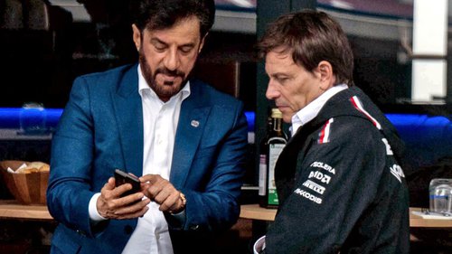 "Chaos" bei der FIA? FIA-Präsident Mohammed bin Sulayem und Mercedes-Teamchef Toto Wolff