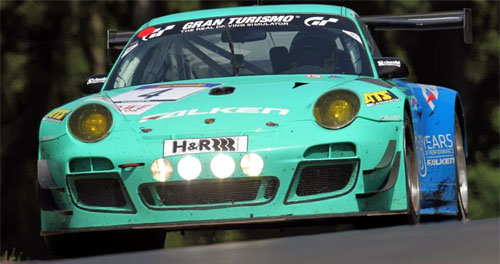 24h-Rennen Nürburgring Martin Ragginger, Porsche 911 GT 3R Typ 997, Nürburgring-Nordschleife