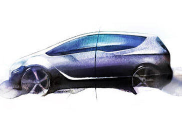 Neuer Opel Meriva - erste Studie 
