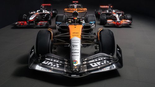 Für Großbritannien-GP McLaren im Chrome-Look für 2025